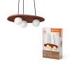 Ledvance Lights DECOR wall and ceiling light brown, 3-light sources