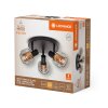 Ledvance Lights DECOR wall and ceiling light black, 3-light sources