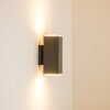 Laxa Outdoor Wall Light LED silver, 2-light sources