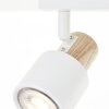 Brilliant lights Pini ceiling spotlight white, 2-light sources