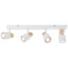 Brilliant lights Pini ceiling spotlight white, 4-light sources