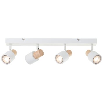 Brilliant lights Pini ceiling spotlight white, 4-light sources