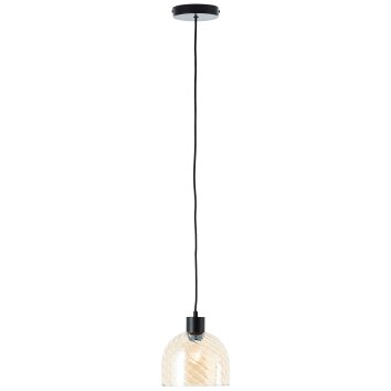 Brilliant lights Casto pendant light black, 1-light source