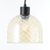 Brilliant lights Casto pendant light black, 6-light sources