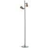 Brilliant lights Cadiz floor lamp black, 2-light sources