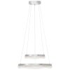 Brilliant lights Aurora pendant light LED silver, 1-light source, Remote control