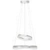 Brilliant lights Aurora pendant light LED silver, 1-light source, Remote control