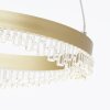 Brilliant lights Aurora pendant light LED gold, 1-light source, Remote control