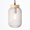 Brilliant lights Giada pendant light grey, 1-light source