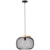 Brilliant lights Giada pendant light black, 1-light source