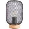 Brilliant lights Giada table lamp black, 1-light source