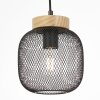 Brilliant lights Giada pendant light black, 3-light sources