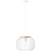 Brilliant lights Giada pendant light white, 1-light source