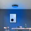 Brilliant lights Vadin ceiling light LED black, 1-light source, Remote control