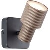 Brilliant lights Cadiz Wall spotlight LED black, 1-light source