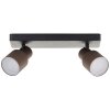 Brilliant lights Cadiz ceiling spotlight LED black, 2-light sources