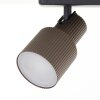 Brilliant lights Cadiz ceiling spotlight LED black, 3-light sources