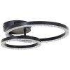 Brilliant lights Aurelia ceiling light LED black, 1-light source