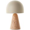 Mushroom Lamp  Brilliant lights Nalam table lamp beige, 1-light source