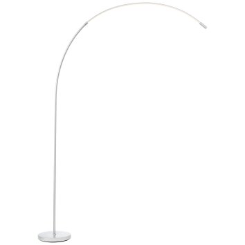 Brilliant lights Bow floor lamp LED silver, 1-light source