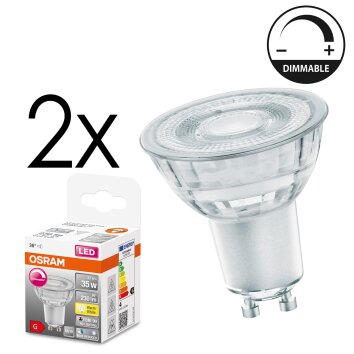 GU10 LED 3.7 Watt warm-white dimmable 230 Lumen