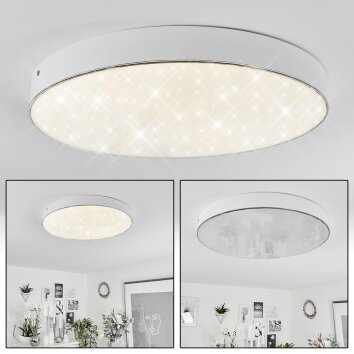 Mentque Ceiling Light LED white, 1-light source