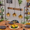 Koyoto hanging light, globe light, pendant light Ecru, black, 3-light sources