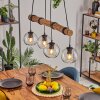 Koyoto hanging light, globe light, pendant light Ecru, black, 4-light sources