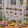 Koyoto hanging light, globe light, pendant light Ecru, black, 4-light sources