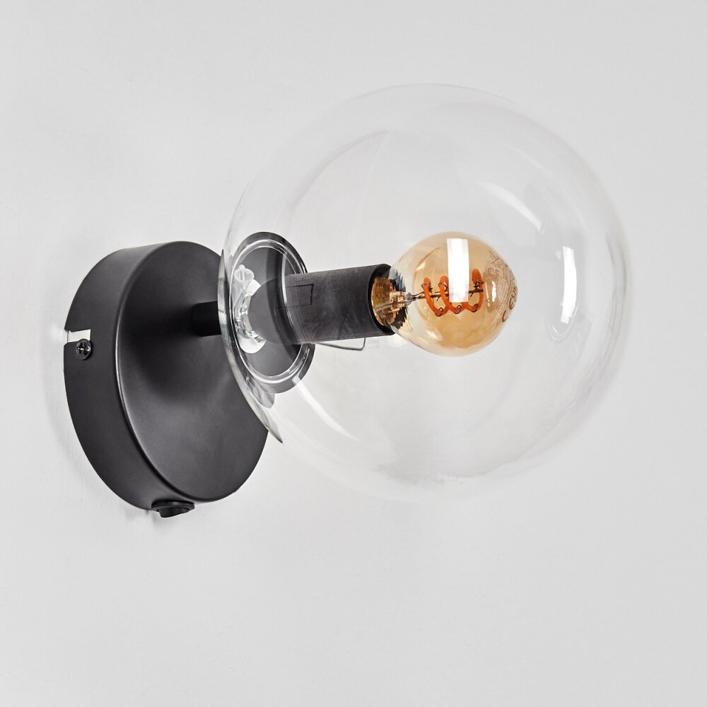 Koyoto globe light, wall light, wall spotlight clear, 1-light source