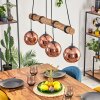 Koyoto hanging light, globe light, pendant light Ecru, black, 4-light sources