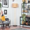 Cavaca floor lamp Ecru, black, 1-light source