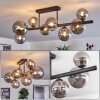 Chehalis ceiling light, globe light Smoke-coloured, 8-light sources