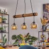 Koyoto hanging light, globe light, pendant light Ecru, black, 3-light sources