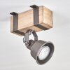 Pehefito ceiling light, ceiling spotlight grey, Ecru, 1-light source