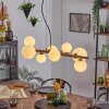 Chehalis hanging light, globe light, pendant light white, 8-light sources