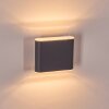 Paranhas outdoor wall light, Up & Down Light, wall light anthracite, 1-light source