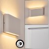 Gamas outdoor wall light, Up & Down Light, wall light white, 1-light source