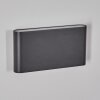 Gamas outdoor wall light, Up & Down Light, wall light anthracite, 1-light source