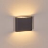 Gamas outdoor wall light, Up & Down Light, wall light LED anthracite, 1-light source