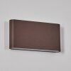 Gamas outdoor wall light, bathroom light, Up & Down Light, wall light LED rust-coloured, 1-light source