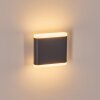 Gamas outdoor wall light, Up & Down Light, wall light LED anthracite, 1-light source