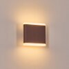 Gamas outdoor wall light, Up & Down Light, wall light LED rust-coloured, 1-light source