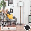 Bassagoda floor lamp Ecru, black, 1-light source