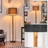 Bassagoda floor lamp Ecru, black, 1-light source