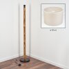 Bassagoda floor lamp Ecru, black, 1-light source