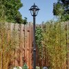 Fornelos outdoor light, lamp post, path light black, 1-light source