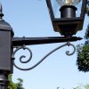 Fornelos outdoor light, lamp post, path light black, 2-light sources