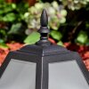 Fornelos outdoor light, pedestal light, path light black, 1-light source