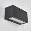 Brydebjerg outdoor wall light, Up & Down Light, wall light LED black, 1-light source